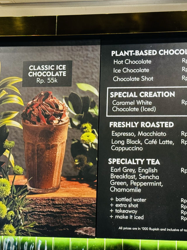インドネシア🇮🇩バリ島🌿本物のお高めチョコレート🍫やさん