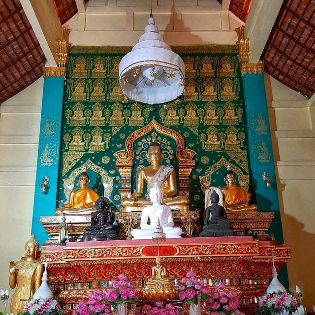 วัดพระธาตุดอยจอมทอง ที่ตั้งเสาสะดือเมือง 108 หลัก
