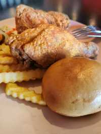 An interesting cafe with petting animals & nature environment in Muar