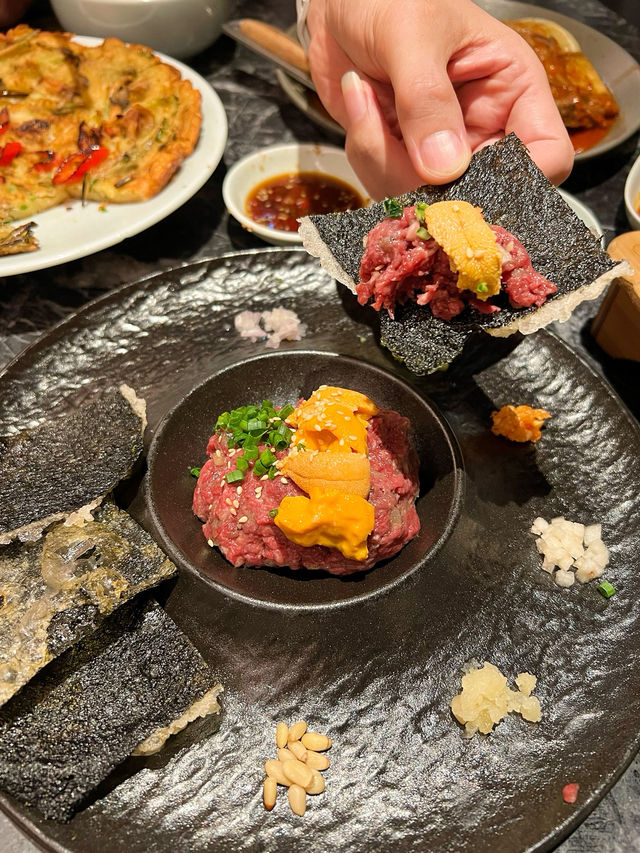 韓國居酒屋餐廳：精緻食物，口碑佳