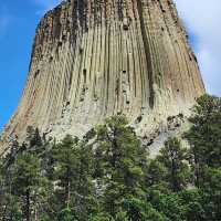 Stand in awe of nature’s power at Devils Tower – where legends rise from the plains of Wyoming
