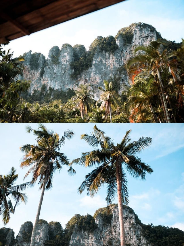 บ้านใสในที่พักกระบี่ สระว่ายน้ำวิวสุดปัง 🌴🌅
