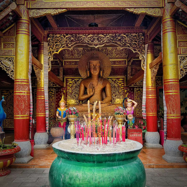 「廊曼寺🙏🏻金光閃耀✨寧靜祈福」