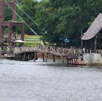 สะพานชมกวางหนองใหญ่ ชุมพร 🦌