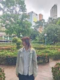 居然在九龍公園發現天空之鏡