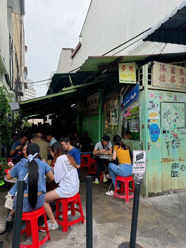 คาเฟ่อาหารเช้าแบบ local ที่ปีนัง