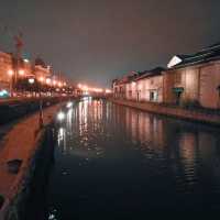 小樽運河夜景