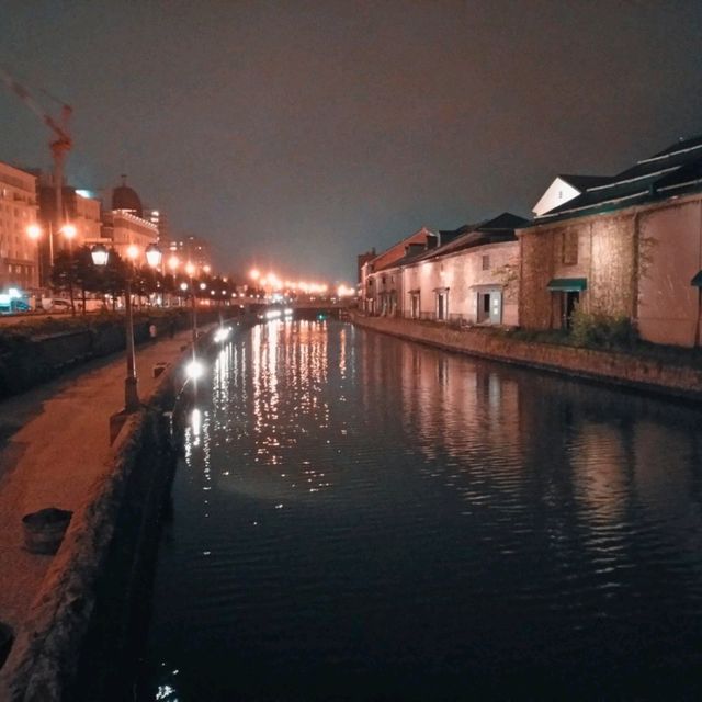 小樽運河夜景