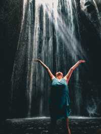 【バリ】神秘的な絶景！バリのTukad Cepung Waterfall