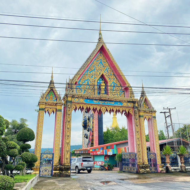 วัดถ้ำคูหาสวรรค์ - ชมวิวแม่น้ำโขง และฆ้องใหญ่
