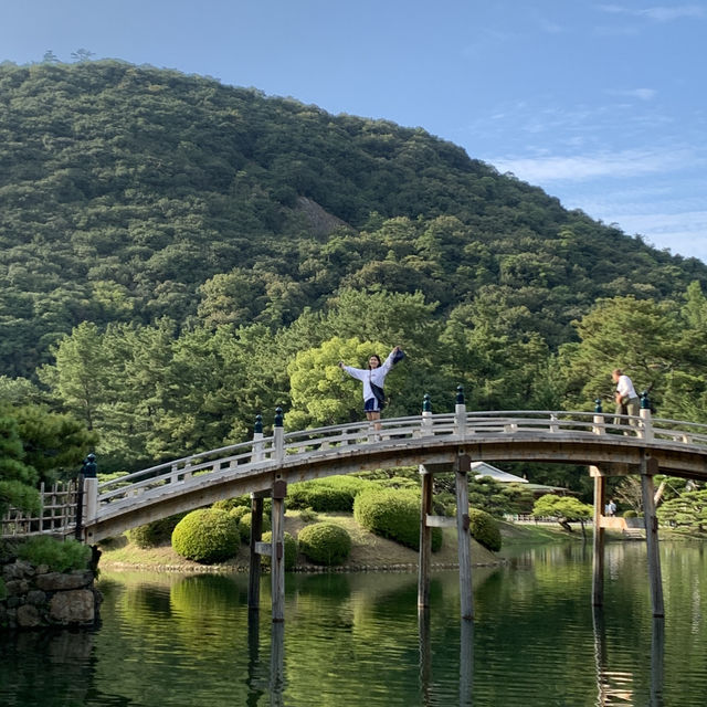 다카마쓰 여행 필수 코스📍리쓰린 공원