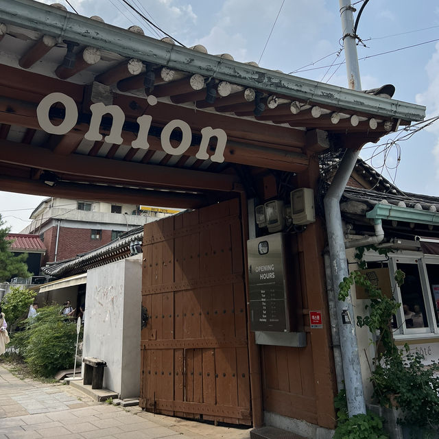 首爾人氣韓屋Cafe！！