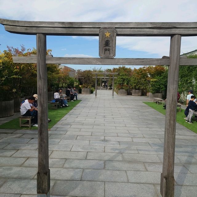 JR博多駅ビルの屋上展望台「つばめの杜ひろば」