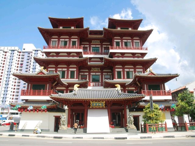 Buddha Tooth Relic Temple เที่ยววัดในสิงคโปร์