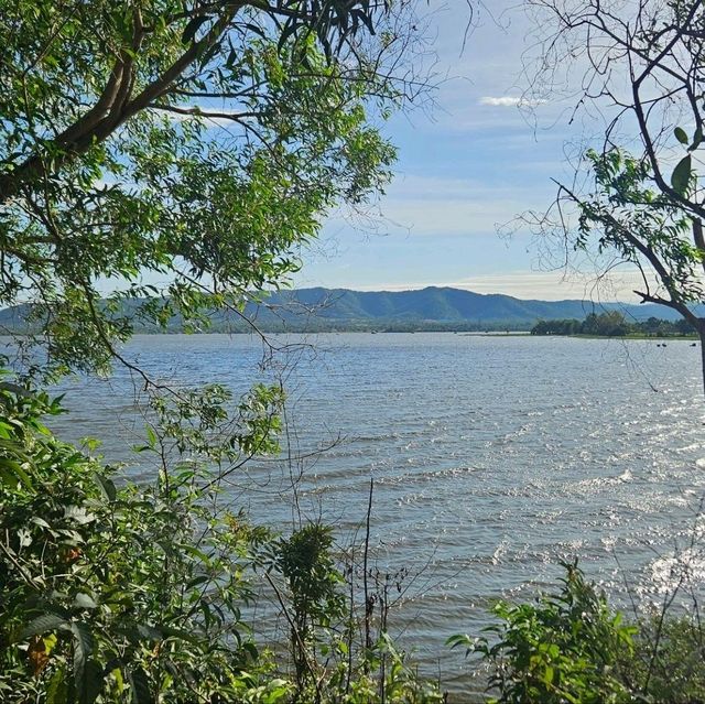 A lake with a dark history