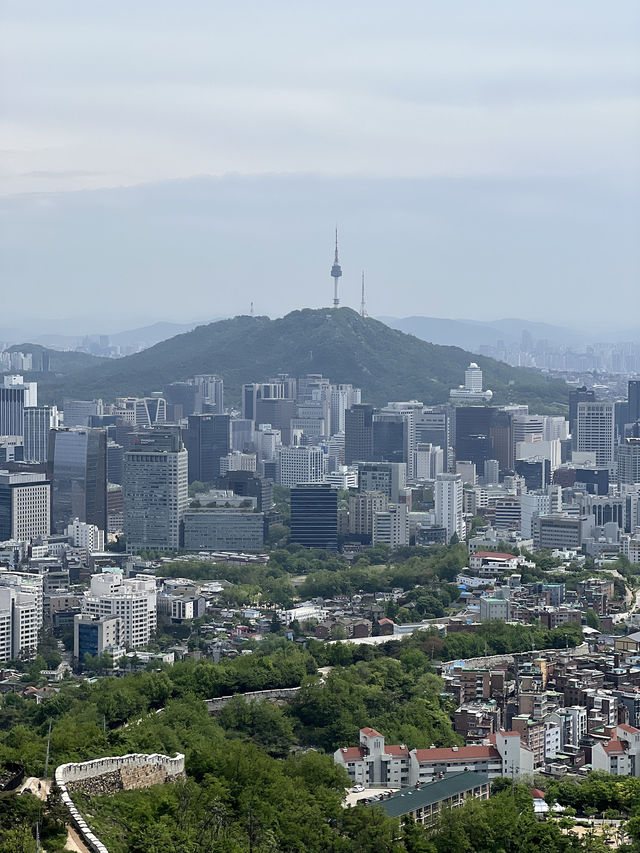 너무 멋진 뷰! 서울의 인왕산