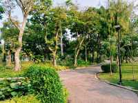 泰國曼谷城市綠洲湖泊公園景點:乍都节公园，適合拍照📸打卡親子遊
