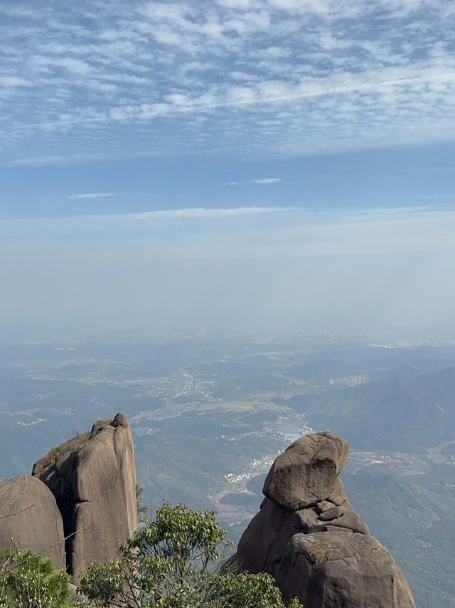 考驗想像力的山景:江西上饒靈山