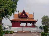 ชมป้อมพระสุเมรุแลัสวนสันติชัยปราการ