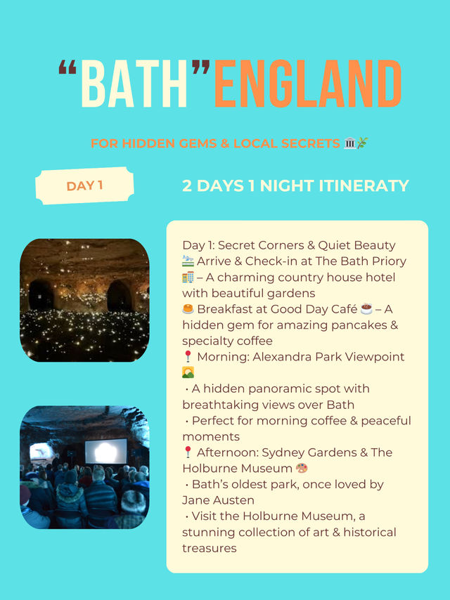 Bath for Hidden Gems & Local Secrets 🏛️