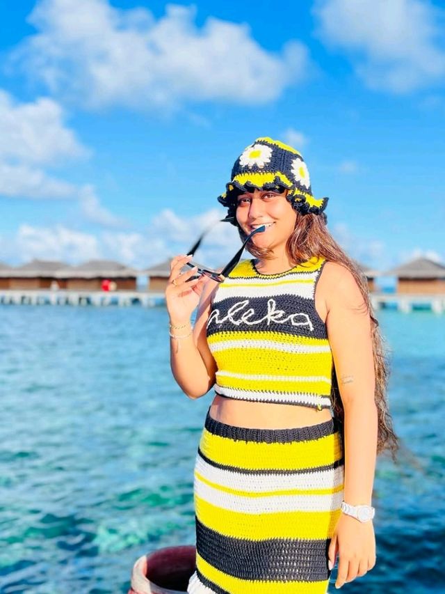 🌅🌴 First Day in Paradise – Maldives Magic Begins! 🐠🍹