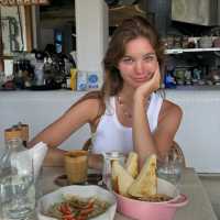 delightful food snd service