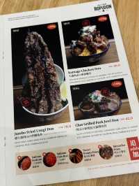 Ropudon JB: Mega-Sized Donburi Bowls and Refreshing Kakigori for Every Craving