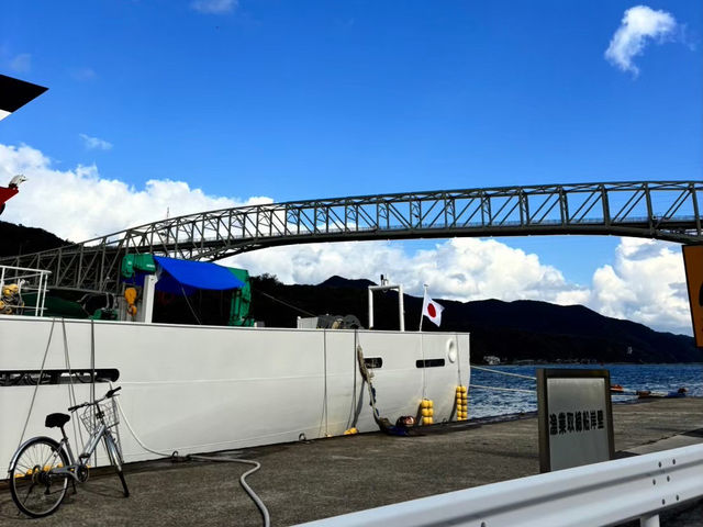 🇯🇵【鳥取県】独特な形をした境水道大橋！(^^)観光スポット！！！！！