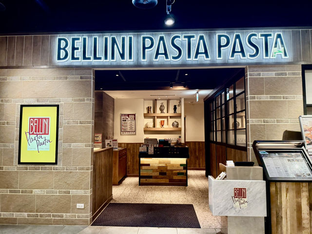 高雄夢時代（藍鯨館）6樓意大利餐廳（BELLINI Pasta )美食餐值得推薦大家