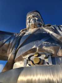 Standing tall like the great Genghis Kha