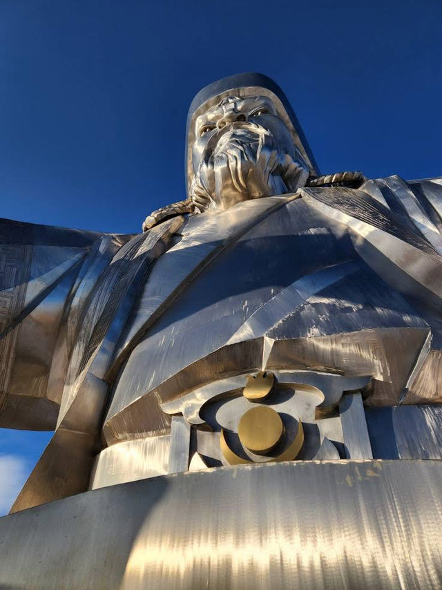 Standing tall like the great Genghis Kha