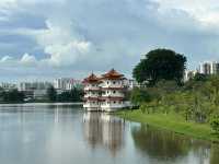 Newly renovated Chinese Garden. 