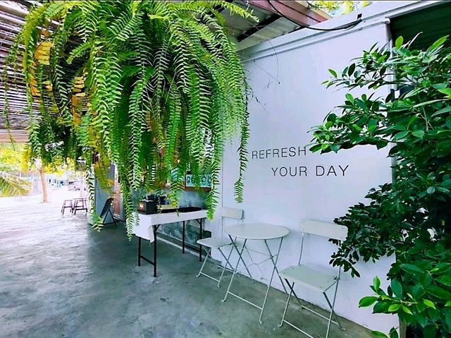Coco & Coff ร้านกาแฟในสวนมะพร้าวและสน