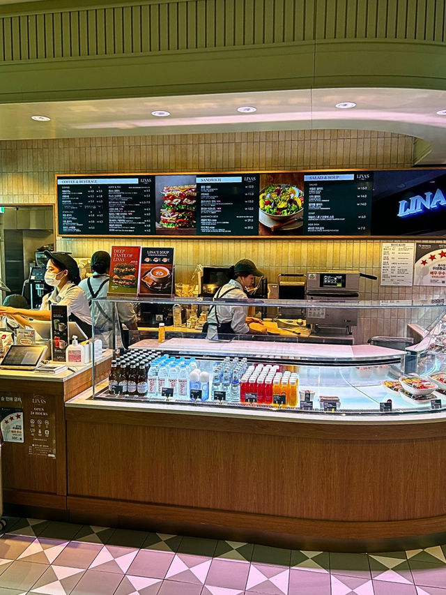 【仁川空港第２ターミナル】早朝便でも安心！出国前に美味しいカフェで一休み