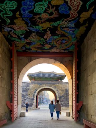 Hwaseong Fortress in Suwon