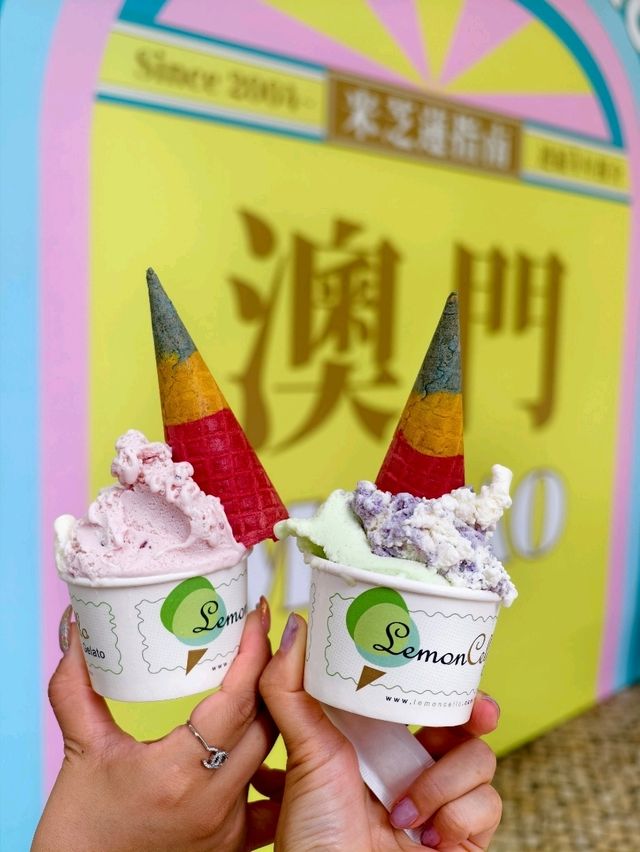 🇲🇴澳門必食🍦🍨檸檬車露Lemon Cello 雪糕