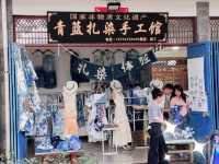 I dyed my own dress in Xizhou! 