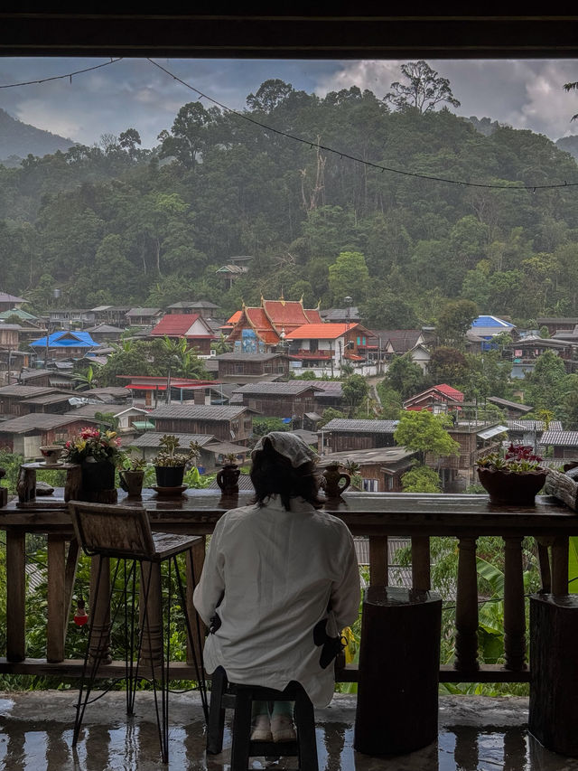 ฤดูฝนที่บ้านป่าเหมี้ยง จ.ลำปาง 🏡⛰️🌧️🌳