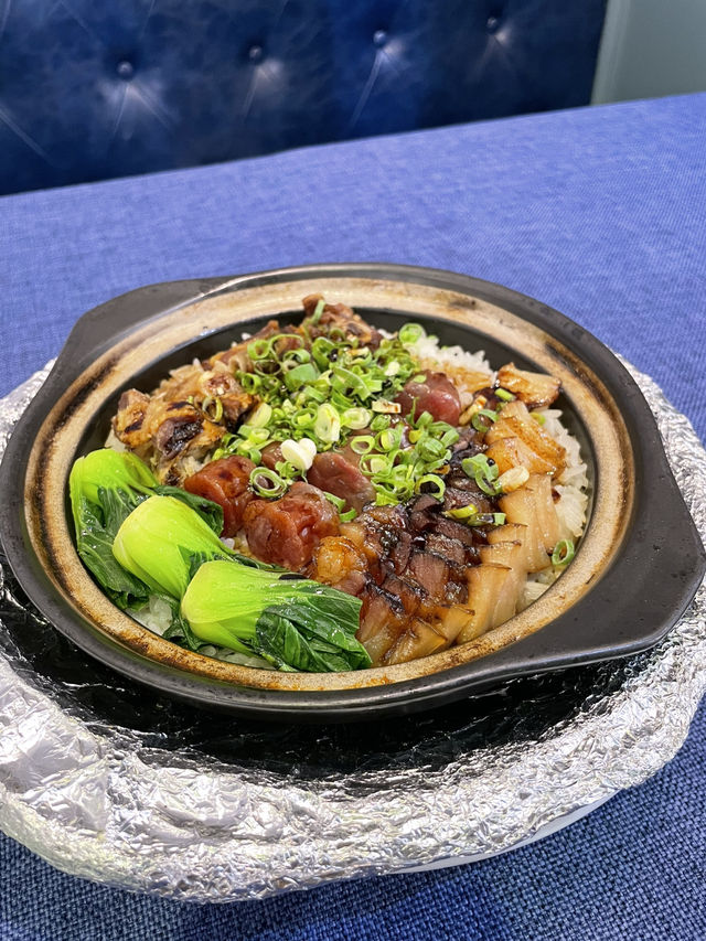 經典配搭的煲仔飯