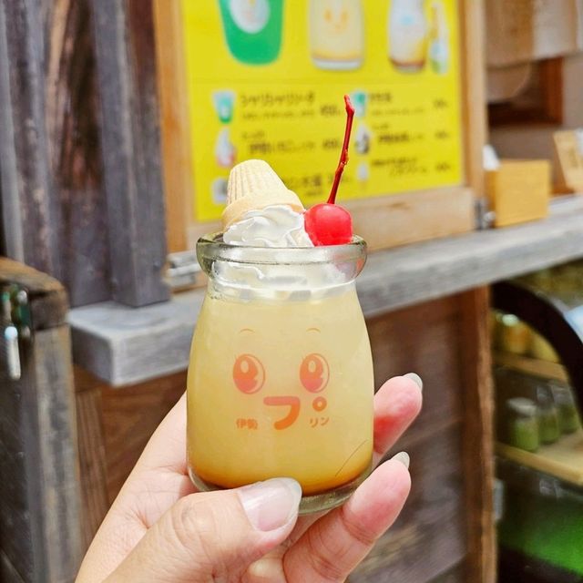 伊勢神宮前的甜蜜消暑〔冷凍布丁霜淇淋〕🍮🍦