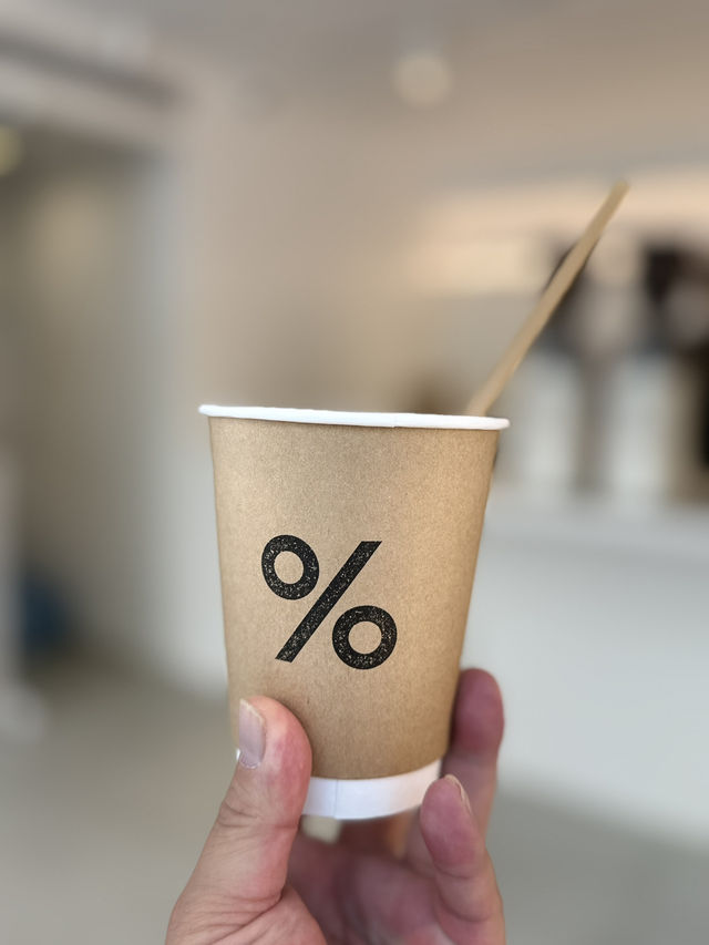 純白符號下的咖啡儀式：%ARABICA台北象山店