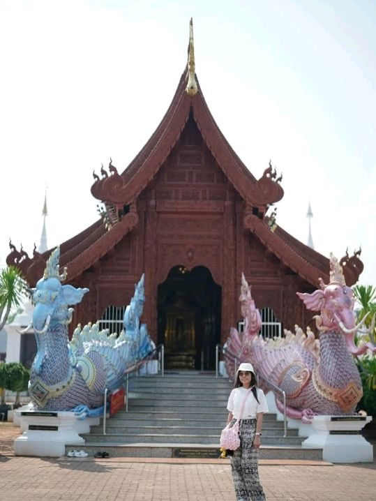 วัดเด่นสะหลีศรีเมืองแกน วัดสวยเชียงใหม่