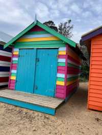 Brighton Beach Bathing Boxes