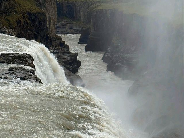 冰島 | Gullfoss Waterfall 冰島最壯麗的黃金瀑布