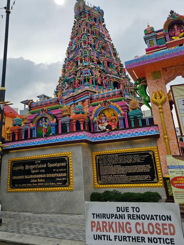 Mariamman’s Sanctuary Beneath the Skyline