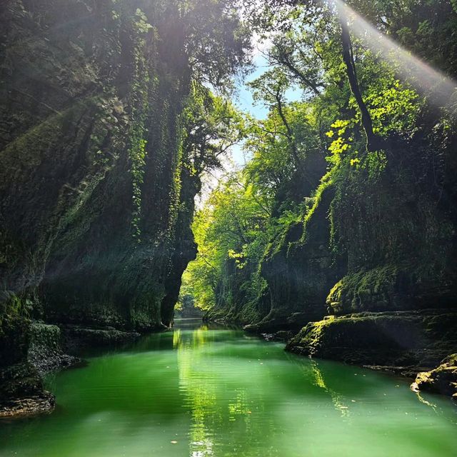 Floating Through a Fairy Tale at Martvili Canyon
