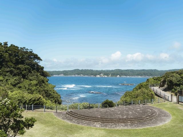 【千葉】太平洋を望む美しい「八幡岬公園」
