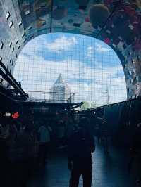 荷蘭鹿特丹景點 市場大廳 方塊屋 運河美景