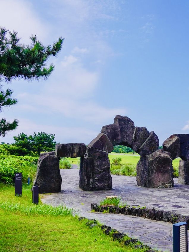 A Picturesque Coastal Beacon in a Serene Setting