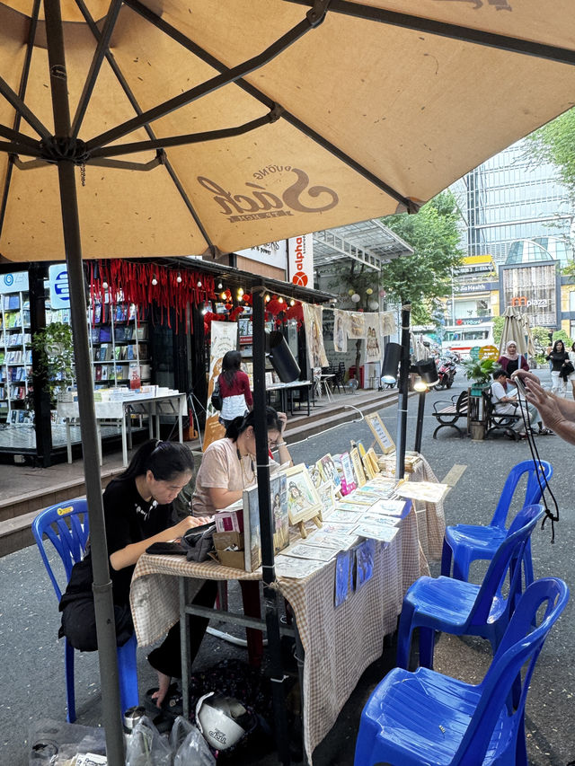 Bookstreet in Ho Chi Minh